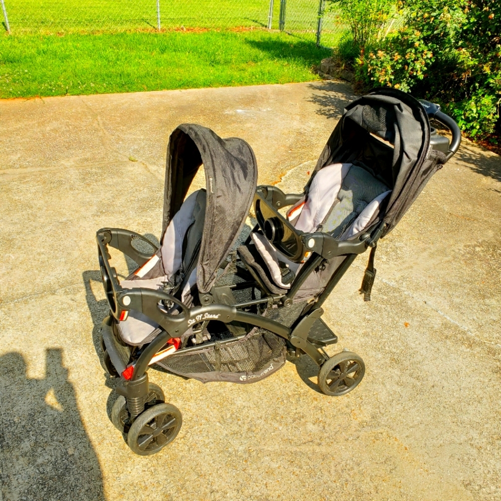 Babytrend sit & stand double stroller